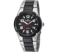 Radiant Men's Quartz Watch with Stainless Steel Strap, Grey, 18 (Model: RA318201
