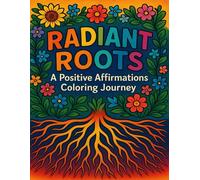 Radiant Roots: A Positive Affirmations Coloring Journey: Color your affirmations. Grow your roots. Radiate your light.