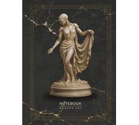 Radiant Veil Notebook: A Luxury Art Journal Inspired by Futuristic Marble Figures, Flowing Drapery, and Timeless Elegance