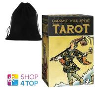 RADIANT WISE SPIRIT Tarocco Mazzo Carte lo scarabeo Waite Colman Smith Con a Bag