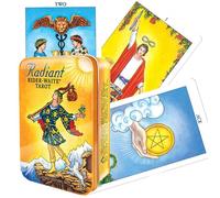 Radiante Rider-Waite Carta Dei Tarocchi Strato IN Latta Scatola Piccolo