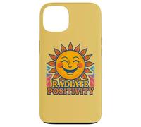Radiate Positivity Citazione edificante Inspiring Bright Sunshine Custodia per iPhone 13