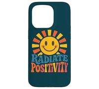 Radiate Positivity Citazione edificante Inspiring Bright Sunshine Custodia per iPhone 15 Pro