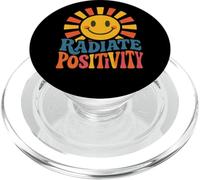 Radiate Positivity Citazione edificante Inspiring Bright Sunshine PopSockets PopGrip per MagSafe
