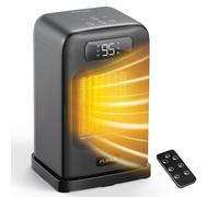 Radiateur d'appoint Chauffage Électrique Portable 1500W, Radiateur à Tour avec Thermostat Programmable, Minuterie 12H, Oscillation, Mode ECO, 4 Modes Chauffage d‘Appoint pour Chambre, Maison, Noir