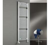 Radiateur de salle de bain HSK Line Largeur ronde : 60cm, hauteur : 77,5cm, 82007725, 82007725, Colorazione: Pergamo