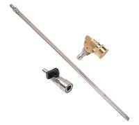 Radiator Cleaning Wand, High Pressure Water Tank Cleaning Tool,21.65 inches Household Hose Nozzle Accessory, Flexible Spray Rod for Car RV Truck Gutter, Window Glass Garden Washer