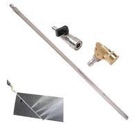 Radiator Cleaning Wand, High Pressure Water Tool, Long Reach Spray Rod, Versatile Washing Accessory, 21.65 Inches, Ideal for Car, RV, Truck, Lawn, Gutter, Window, Garden, Tank