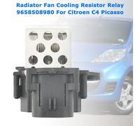 Radiator Fan Cooling Resistor Relay 9658508980 Per Citroen C4 Picasso T9