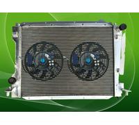 Radiator+FAN For FORD JAGUAR LINCOLN THUNDERBIRD S-TYPE LS 3.9 3.0 4.0 4.2
