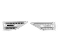 Radiator grille Replacement Side Mesh bumper grille LR001660 LR0016158 | for Land for rover Freelander 2 LR2 2006-2016, car door replacement part, mesh grille(Silver)