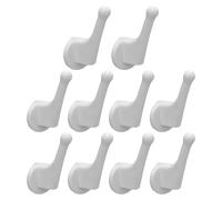 Radiator Hooks - No Drill Installation | Heavy Duty Support | Towel Rack Holder,Electric Heaters | Organize Handbags Coats Groceries Clothes Robes Hats, Ten Piece Multipurpose Storage Solution