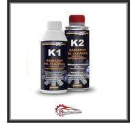 RADIATOR OIL CLEANER KIT K1+K2 elimina olio e residui di olio melma olesosa