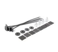Radiator Zip Ties, Non-Slip Vehicle AC Cable Ties for Cooling System Repair, Automotive Maintenance, Air Conditioner Fixing, Car Modification and Radiator Accessories Kit