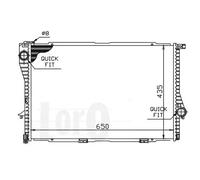 Radiatore 004-017-0006 ABAKUS per BMW 5 7 5 Touring