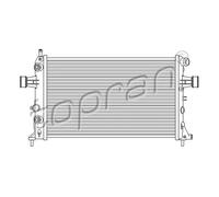 Radiatore 206 972 TOPRAN per OPEL ASTRA G Hatchback ASTRA G Familiare