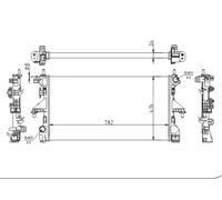 Radiatore 642 966 HART