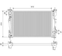 VALEO 701391 Radiatore motore