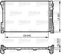 Radiatore 735285 VALEO per MERCEDES-BENZ SLK CLASSE C T-Model CLASSE GLK