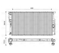 Radiatore, raffreddamento motore VALEO 735453
