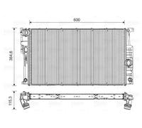 Radiatore 735455 VALEO per BMW 1 2 Coupé 4 Cabriolet 3 Gran Turismo 3 Touring 3