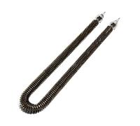 Radiatore a alette cave in acciaio inossidabile Riscaldatore tubolare alettato tipo U 201SS 304SS 0,8KW 1KW 1,2KW 1,5KW 2KW(450mm 1500W M18 220V,304SS)