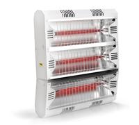 Radiatore a Infrarossi 6000 Watt Riscadatore Alogena Riscaldamento 23 Con ²