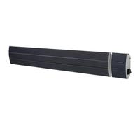 Radiatore a Infrarossi Per Esterni A7 Ir-c , Infrarossi Ad Onde Lunghe Da 1800 W Dimensioni 122x17,7xh6 cm - peso 6 kg Timer 1 a 13 ore Potenza 1800 Watt colore Nero nero