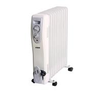 Radiatore a Olio Noveen OH11 2500W 11 Elementi Bianco Portatile