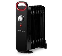 Radiatore a Olio Orbegozo RO 1030 1000W 7 Elementi Nero Compatto Silenzioso