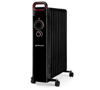 Radiatore a Olio Orbegozo RUN 2500 2500W 11 Elementi Nero Portatile