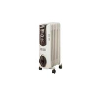 Radiatore a Olio Soler & Palau SAHARA-2503 2500W 11 Elementi Portatile Bianco