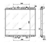 Radiatore Acqua Adatto A per Citroën C8 Peugeot 807 EA Eb 2.0 16V E