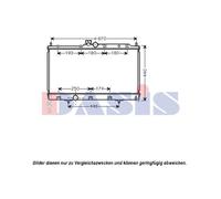 Radiatore Acqua Adatto A per Mitsubishi Lancer VII Station Wagon Cs W Cs a.