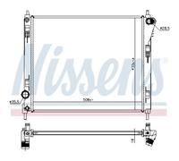 Radiatore Acqua Adatto A per Nissan Pulsar Hatchback Juke C13 1.2 Dig-T F15