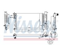 Radiatore Acqua Adatto A per Peugeot 306 Hatchback Citroën Zx 7A 7C N3