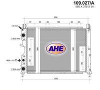 Radiatore acqua AHE 109.027/A