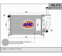Radiatore acqua AHE 109.374