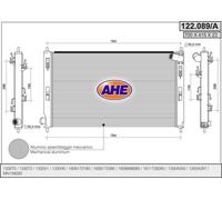 Radiatore acqua AHE 122.089/A