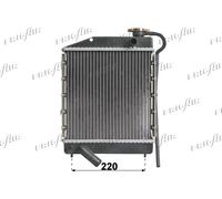 Radiatore Acqua Aixam A751 - CrossLine - RoadLine - MC1 - MC2 - Virgo III