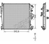 Radiatore DRM01004 DENSO per ALFA ROMEO GIULIA STELVIO