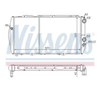 Radiatore Acqua Compatibile Per Audi 100 44 44Q C3 2.3 E 2.0 2.2 2.1 43 C2 1.6