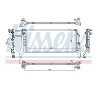 Radiatore Acqua Compatibile Per BMW X1 2 Active Tourer MINI Mini F48 F45 F46