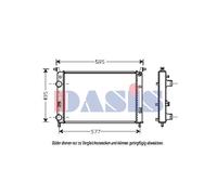 Radiatore Acqua Compatibile Per Fiat Strada Pick-Up Palio Weekend 178E 178 178DX
