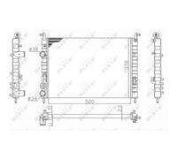 Radiatore Acqua Compatibile Per Fiat Strada Pick-Up Palio Weekend 178E 178 178DX