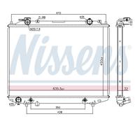 Radiatore Acqua Compatibile Per Ford Ranger Mazda BT-50 Pick-Up ES ET TU CD UN
