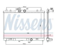 Radiatore Acqua Compatibile Per Nissan Juke Tiida Berlina F15 C11 Z12 SC11
