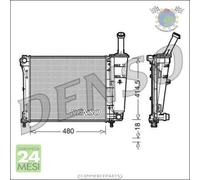 Radiatore acqua Denso per FIAT 500 FORD KA #it