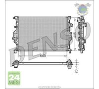 Radiatore acqua Denso per FORD GRAND C-MAX MONDEO GALAXY S-MAX FOCUS KUGA