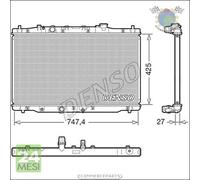 Radiatore acqua Denso per HONDA CR-V IV #pd